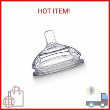 Comotomo Silicone Replacement Nipple, Medium Flow, 3-6 Months, 2 Count