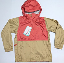 NWT Marmot Girls PreCip Eco Rain Waterproof Jacket NanoPro Med 8-10 Full Zip