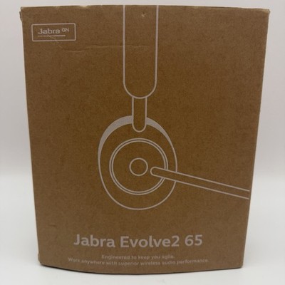 Jabra Evolve2 65 Stereo Wireless Headset (MS Teams, USB-A) - Schwarz
