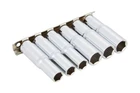 Blue Spot 6 Piece DEEP Sockets 3 x 10mm & 3 x 13mm 3/8''D On Storage Rail