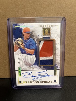 2025 Panini Impeccable - Elégance Jersey Autographs Brandon Sproat /10