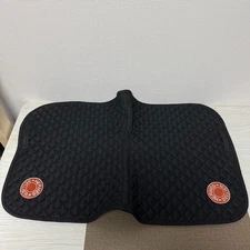 Authentic Hermès Equestrian Saddle Pad – Black –  Full Size Hermes T