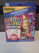 Crayola Crayons Art Set Limited Edition Retired Colors 60p, 2025, New 