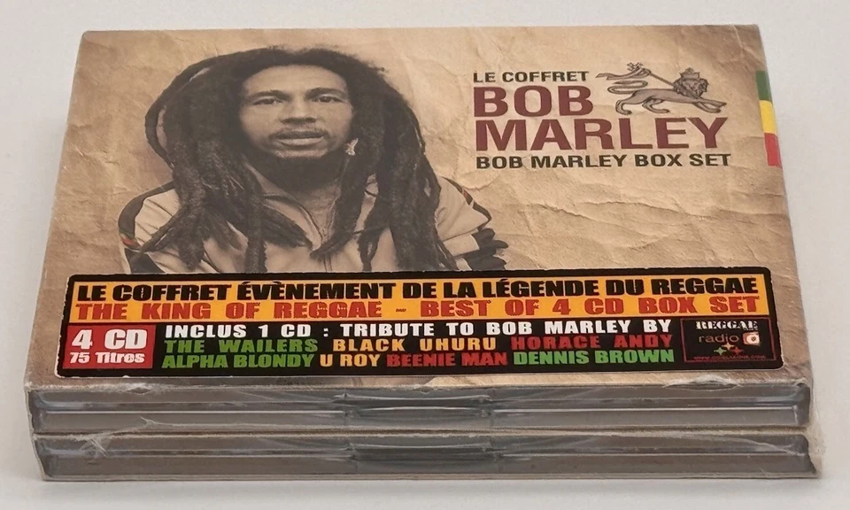 Bob Marley Le Coffret Box Set 4 CD Digipak 2011 Import Brand New Factory Sealed - Image 4 of 4