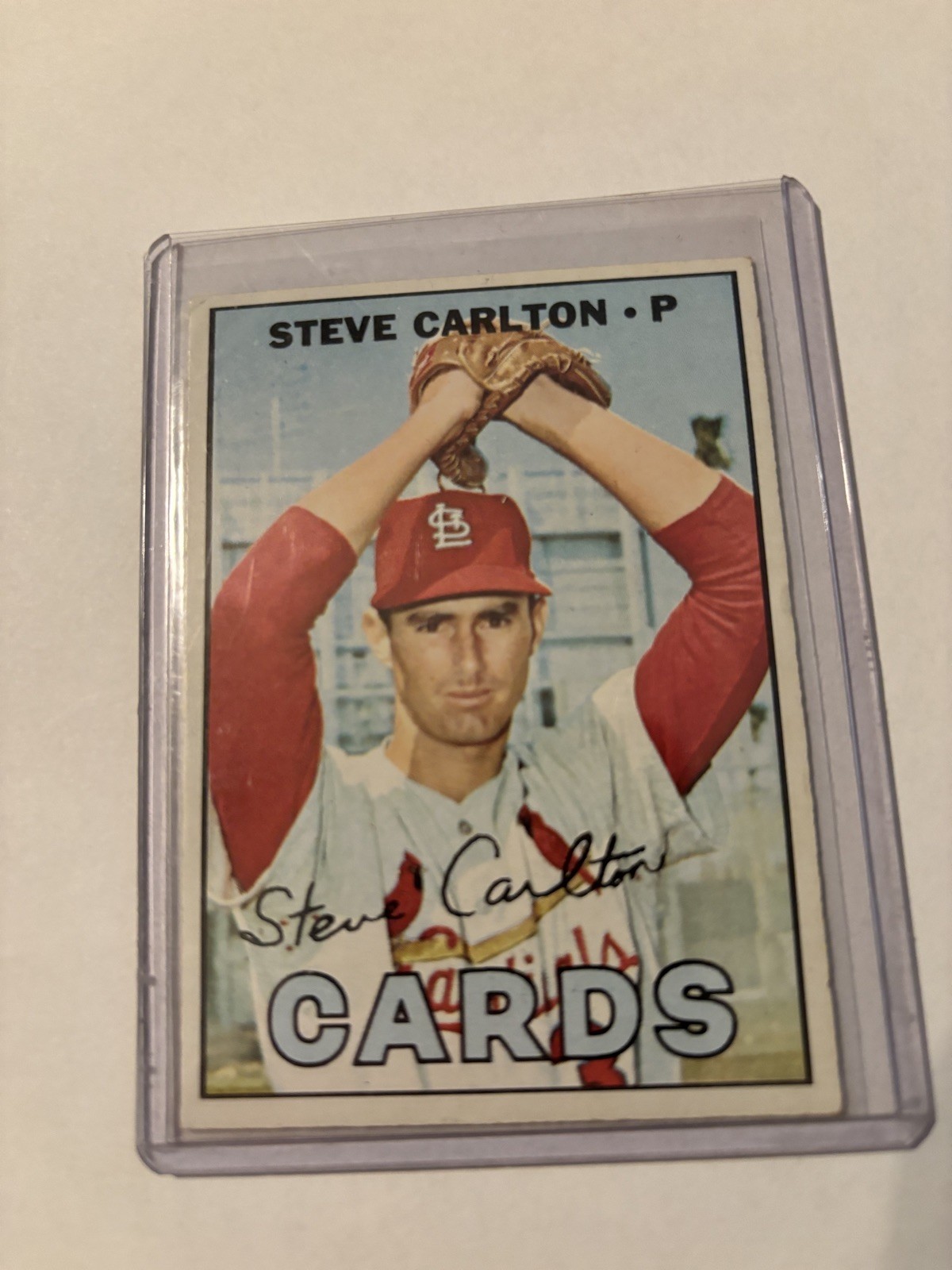 1967 Topps #146 Steve Carlton, St. Louis Cardinals