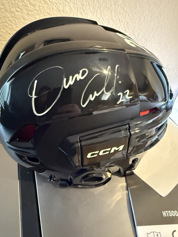 Dino Ciccarelli 🔥 Autographed AUTO Hockey Helmet - Red Wings - Lightning - HOF