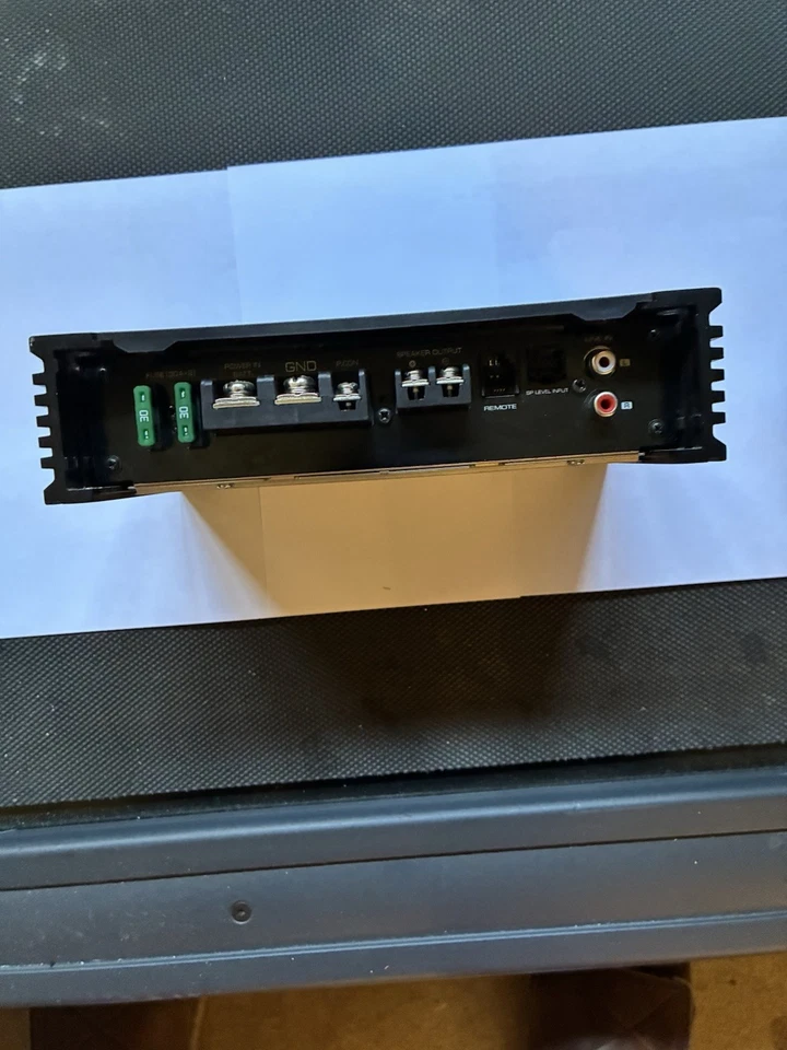 Kenwood Excelon X502-1 Clase D Mono Amplificador de Potencia 1000W - Negro Foto 2 de 4