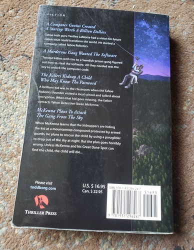 Todd Borg Owen McKenna Tahoe Mystery Book Lot Of 4 paperbacks - Picture 10 of 22