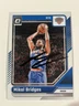 Mikal Bridges 2024-25 Donruss Optic #217 New York Knicks Chrome Signed Auto