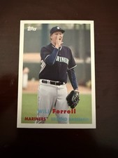 WILL FERRELL 2015 TOPPS ARCHIVES SEATTLE MARINERS ROOKIE CARD #WF-2 . rookie card picture