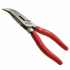 Wiha 32623 Classic Grip Bent Long Nose Pliers 6.3"