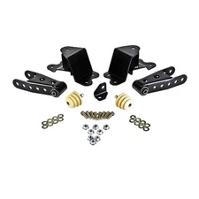BELLTECH 6500 4" Drop Leaf Spring Shackle and Hanger Kit for 88-98 C1500 2WD