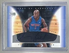 Chauncey Billups 2003 Upper Deck Hardcourt #BI-A Clear Commemoratives Auto