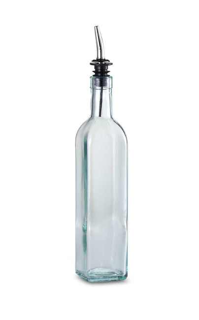 Tablecraft Kitchen Cooking Salad Olive Oil Vinegar Glass Dispenser Bottle 16 Oz