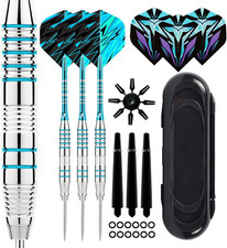 Freccette Con Punta in Metallo, 23 G, Set Di Freccette Professionali in Acciaio 