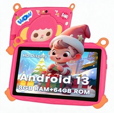 Android 13 Kids Tablet 8GB 64GB Octa-Core 6800mAh Parental Control 1280 800 IPS