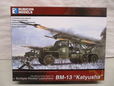 Rubicon Models BM-13 Katyusha Multiple Rocket Launchers 1/56 A