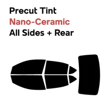 Precut Window Film Nano Ceramic Tint for Mitsubishi Mirage 2017-2024 G4 Sedan