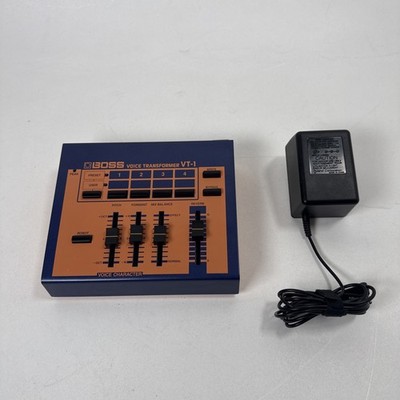 Boss VT-1 Voice Transformer Formant Shifter Vocal Processor Working w/ PSU