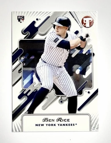 Ben Rice RC 2025 Topps Pristine #4 New York Yankees Rookie Card