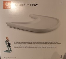 Vassoio Tray per Stokke Tripp Trapp Bianco