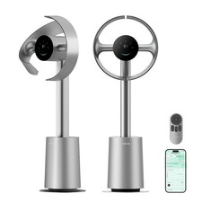 Bladeless Tower Fan for Bedroom, Smart Standing Fan with 270 Spatial Airflow fo