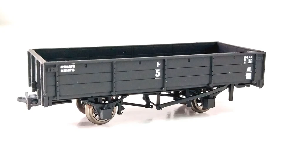 HOn30/HOe Scale Kubiki Railway To-1 Narrow Gauge Gondola Late Kit H0e Open Wagon - Image 2 of 4