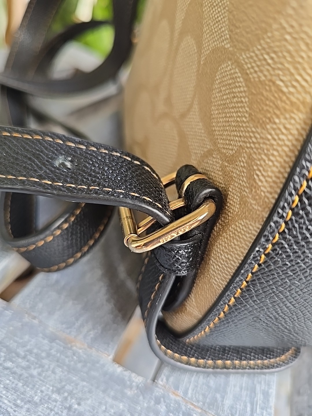 coach shoulder backpack - image 21