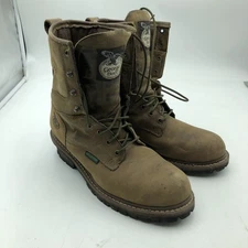 Georgia Boot Men's Logger Brown Steel G7233 Size 11