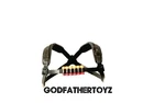 MARVEL LEGENDS MALE BLACK HARNESS STRAP CUSTOM FODDER