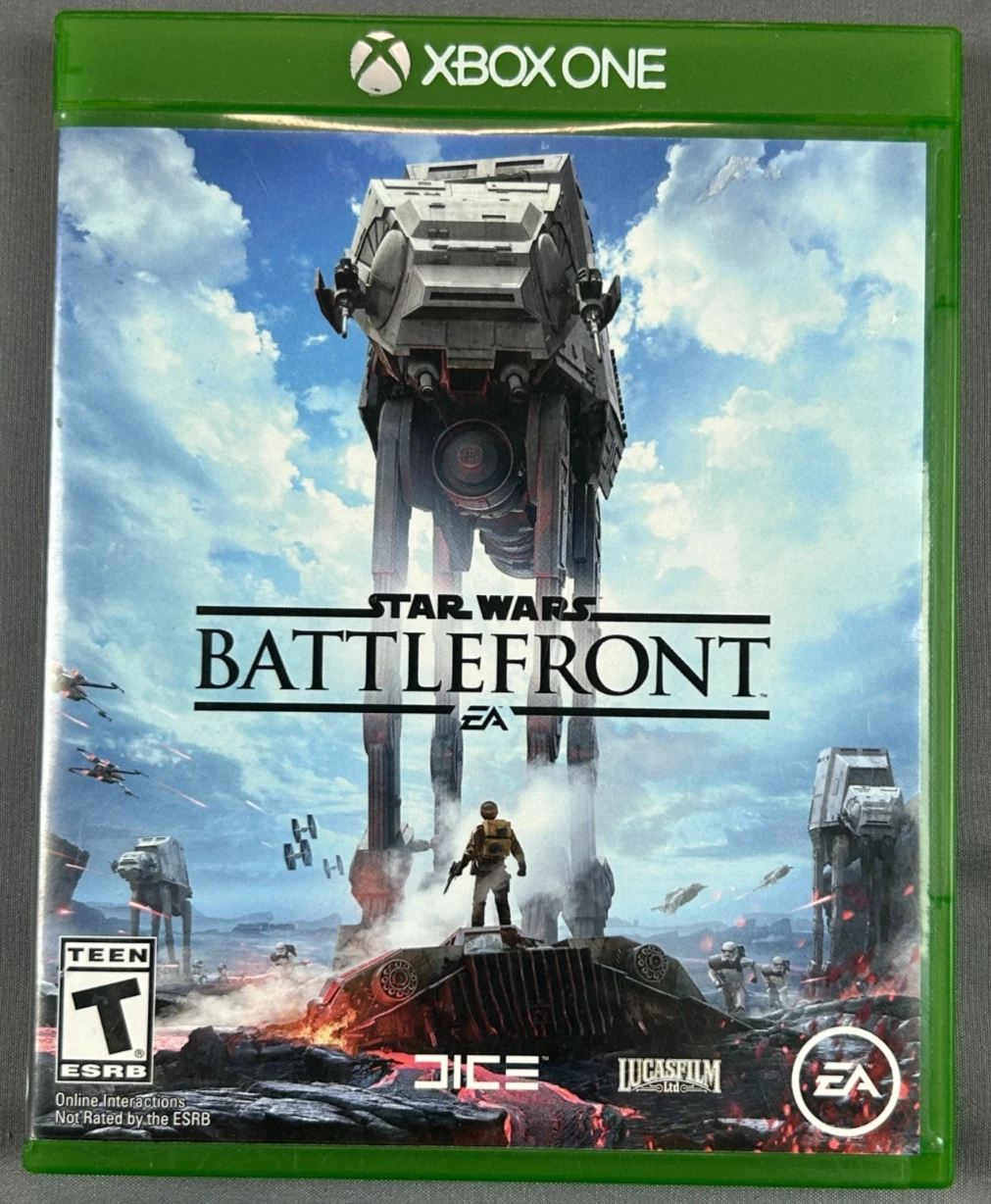 Star Wars Battlefront Xbox One Complete CIB EA DICE Tested Authentic Game