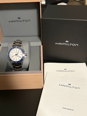Hamilton Khaki Navy White Men's Watch - H82505150