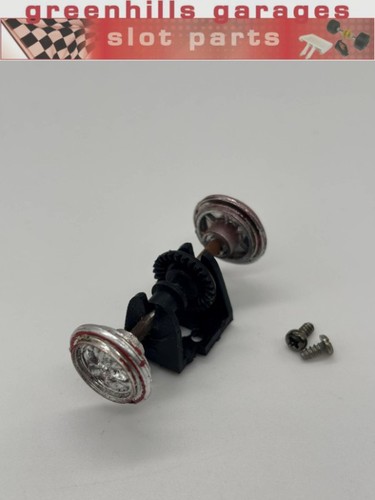 Greenhills Airfix Cooper F1 Hinterachse + Räder + Motorlager - gebraucht - P11116