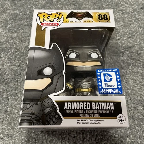 Funko Pop! Vinyl: Batman v Superman -  Armored Batman - DC Comics #88 EXCLUSIVE