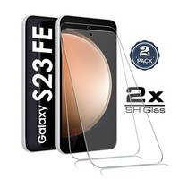 2X Glas FüR Samsung Galaxy S23 Fe 5G - 9H Panzerfolie Echt Glas Hd Schutzglas