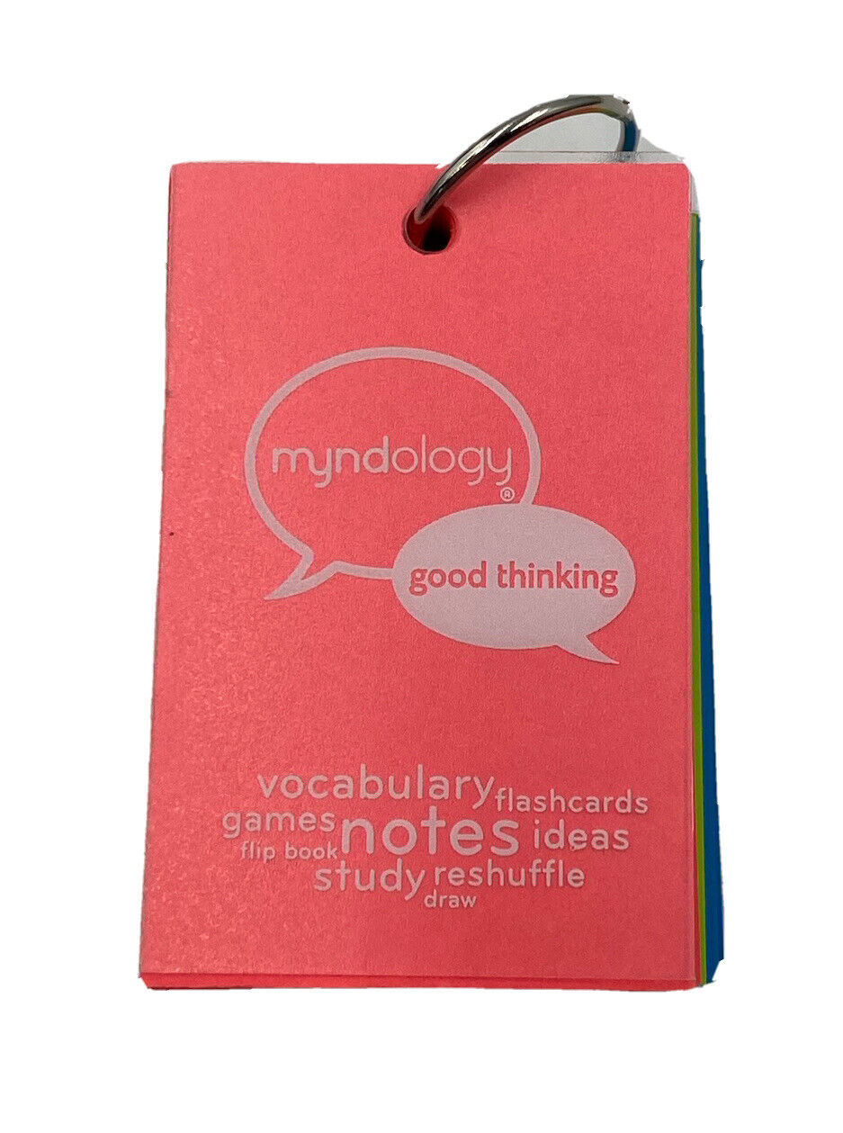 Myndology Paper Index Cards 75 Pages Ringbound 