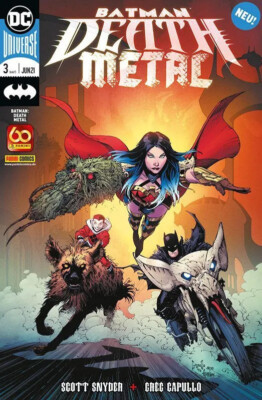   BATMAN DEATH METAL #3 Highway to Hell, Panini/DC 2021 COMICHEFT NEU