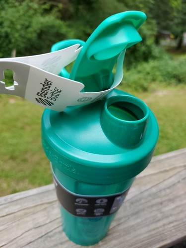 Blender Bottle Classic 28 oz Protein/Smoothie Shaker Emerald Green New! - Picture 3 of 4