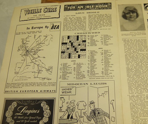 October 14, 1951 Issue L’ATLANTIQUE/CRUISE SHIP MAGAZINE/Saintes-Maries Festival - Picture 3 of 3