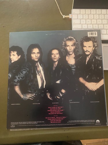 Scorpions *Savage Amusement *LP *record *NM/VG+ *1988 *Mercury *832 963-1 *ROCK - Picture 3 of 8