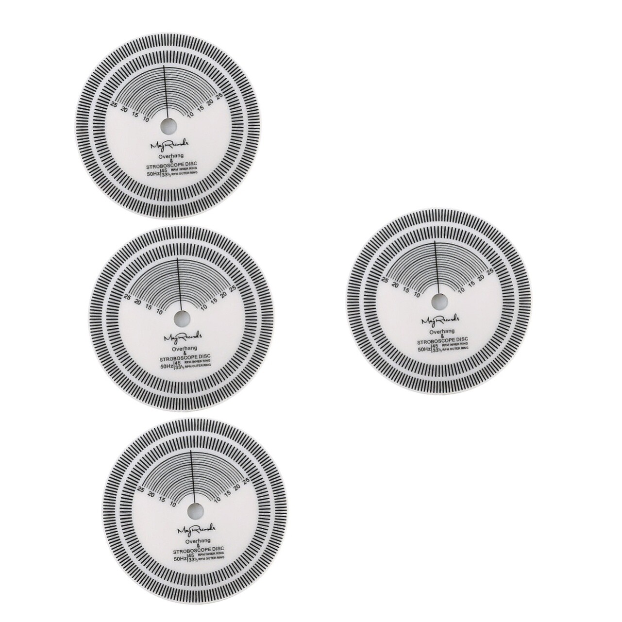 Vinyl Record Turntable Ring Machine Speed Measuring Tool Accessory  -image