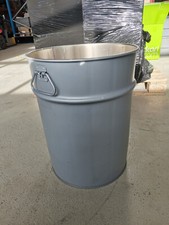 60 l Blechfass Stahlfass Ölfass Metallfass Tonne Fass Hobbock Feuertonne ZYKLON