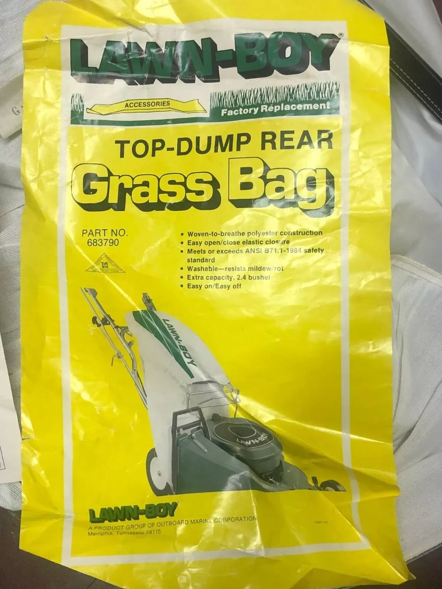 Lawn Boy 683790 Grass Catcher Bag Replacement Top Dump Rear Push
