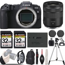 Canon EOS RP Mirrorless Camera 85mm f/2 Macro IS STM Lens -LOADED KIT