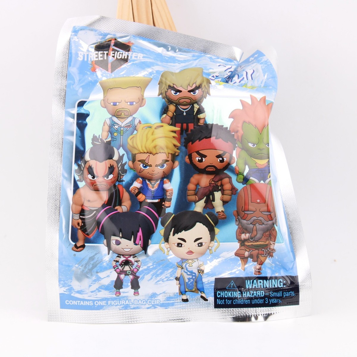 Street Fighter 6- Series 2 Figural Foam Bag Clip Blind Keychain