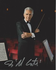 COMPOSER BILL CONTI SIGNED AUTHENTIC 'ROCKY' 8x10 MOVIE PHOTO COA THE KARATE KID