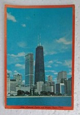 Postcard John Hancock Center Chicago IL 1978 Postmark 4 x 6 Inch