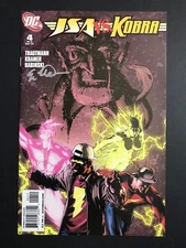 JSA vs. Kobra #4 2009 Stock Image SIGNED by Eric Trautmann VF