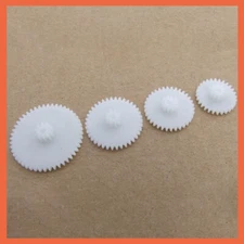Plastic Toothed Wheels Sector Gears Module 0.5 Mod Toy Robot Parts Model DIY