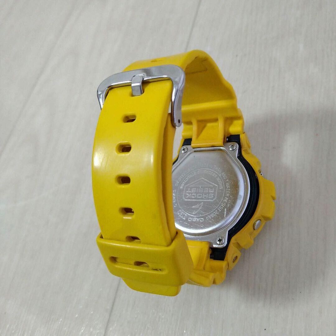 CASIO G-SHOCK G-6900A Yellow Mens Wrist Watch Preowned Free CASIO G-SHOCK G-6900A Yellow Mens Wrist Watch Preowned Free